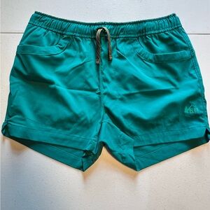 Girls REI Co-op Mountainmaker Shorts Teal Size XL